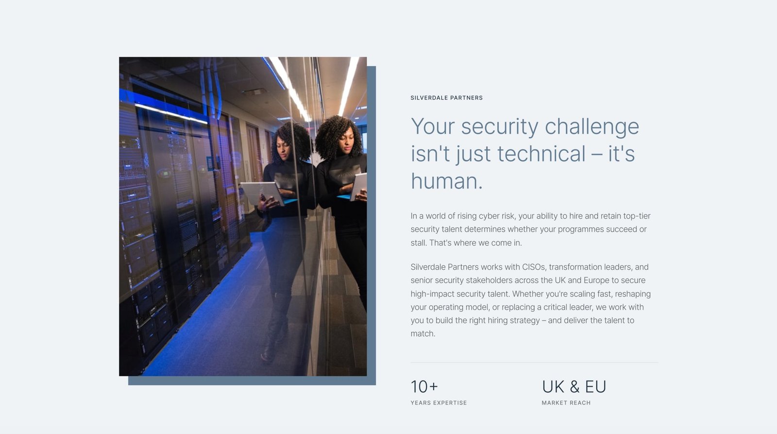 Silverdale Partners security challenge section
